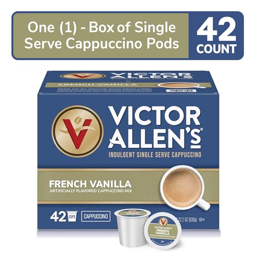 Victor Allen's French Vanilla K-Cup Pods, 42 Count
