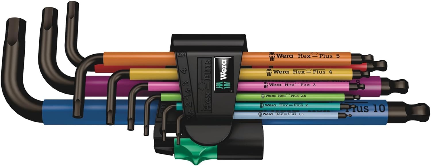 Wera Tools Long ARM Hex Key Set for Professionals