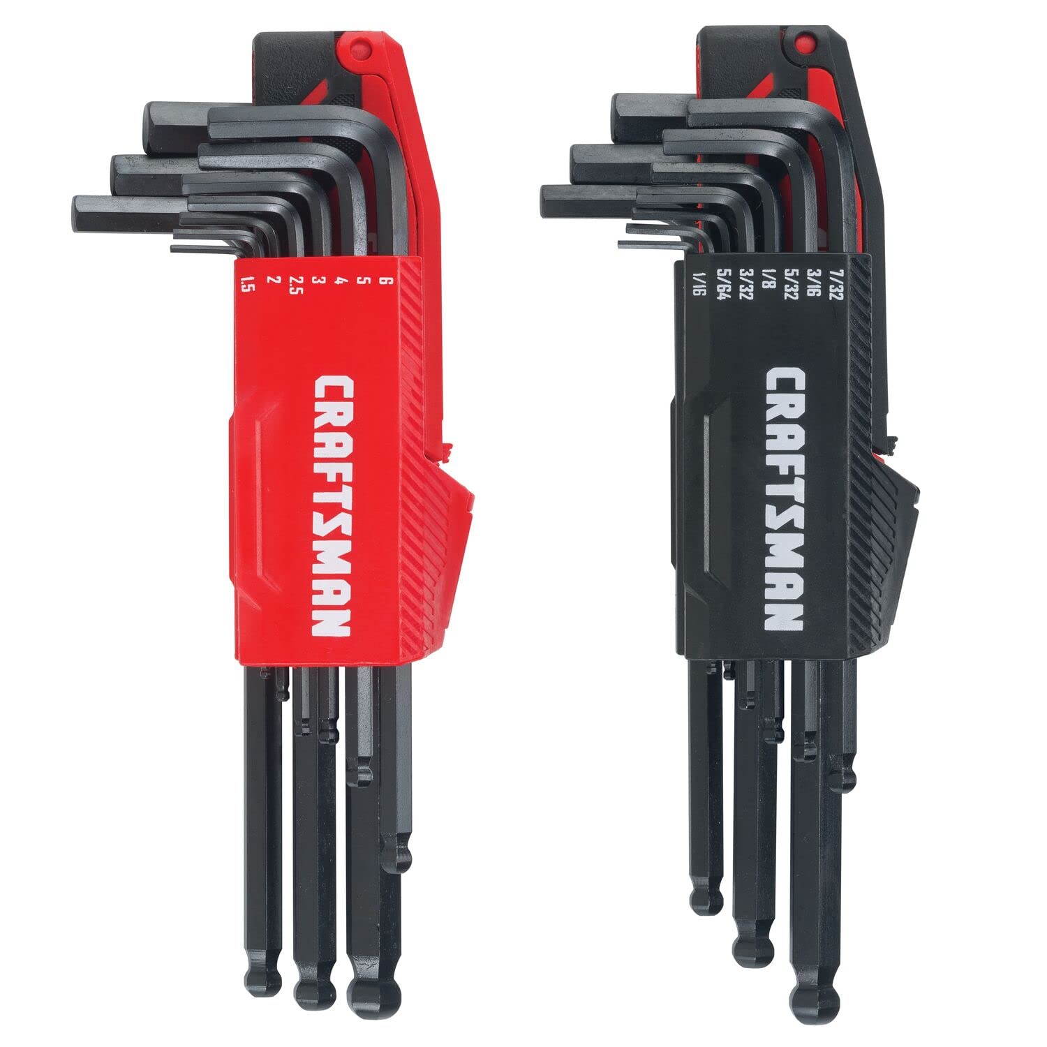 20-Piece CRAFTSMAN Hex Key Allen Wrench Set for SAE/MM Audience