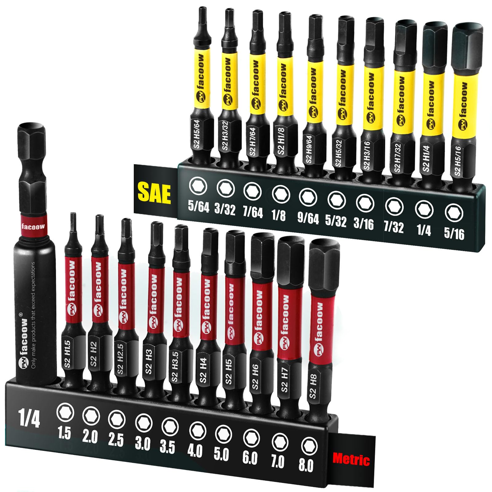 20+1 Piece Hex Bit Set for DIY Enthusiasts